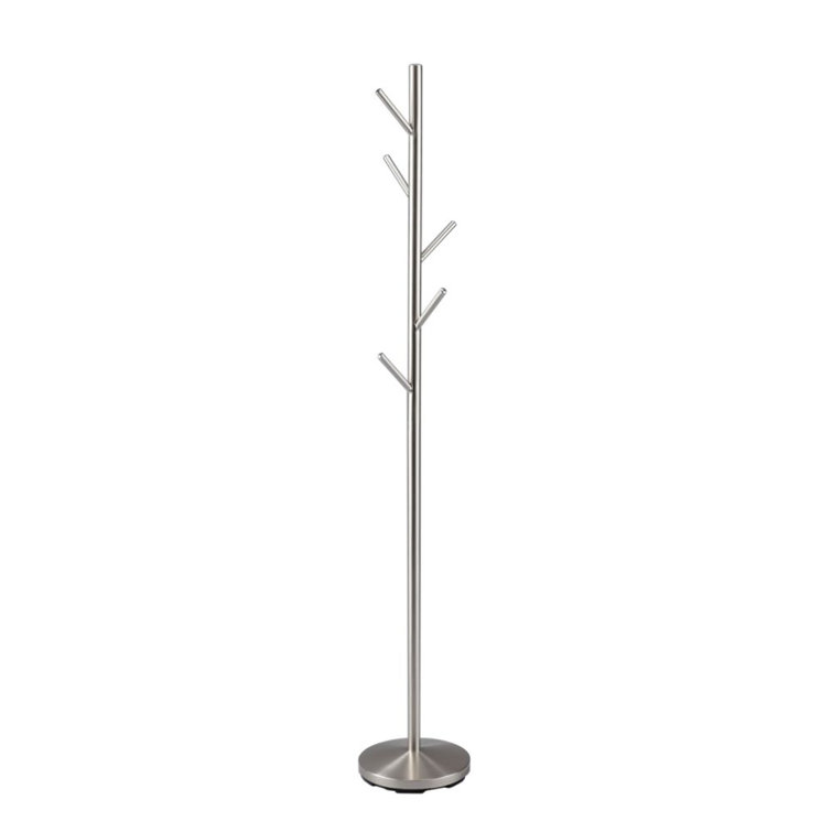 Ivy Bronx Zilker Freestanding Coat Rack in Matt Nickel Wayfair.co.uk